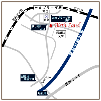 地図-横浜市青葉区新石川　3